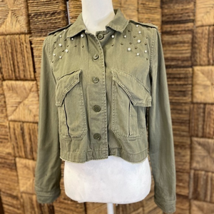 American Rag Womens Jacket Bakersfield‎ Dusty Olive. Size Small